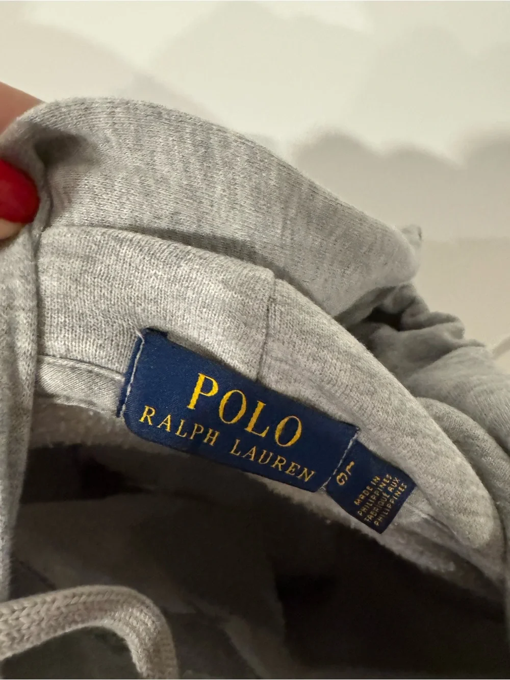 Polo by Ralph Lauren Gray Bear USA Hockey Hoodie